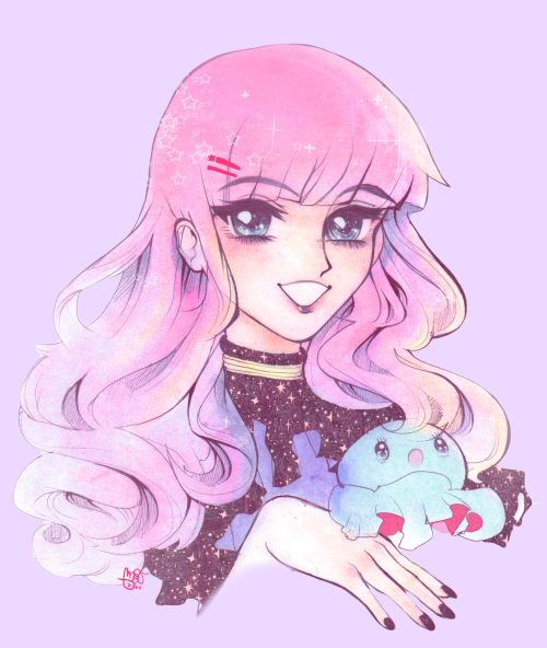 hahafish:  80’s Shoujo Jellyfish Princesses 