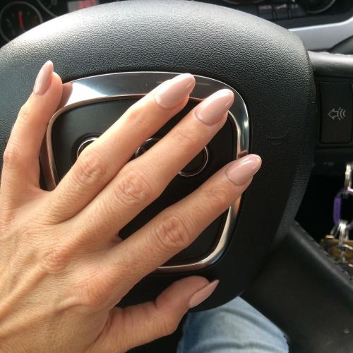 Sometimes you just want neutral nails… adult photos