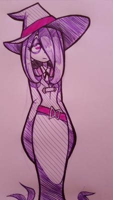 pcticnwitch:    i really like drawing her with pens   