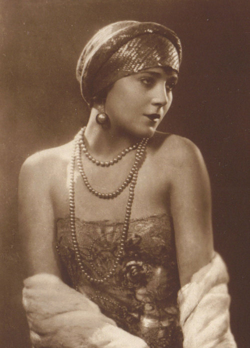 Vilma Banky, the Hungarian Rhapsody, Silent Film Star, circa 1920s