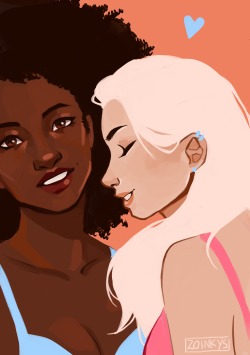 zoinkysdraws:  sha na na na na kiss the girl