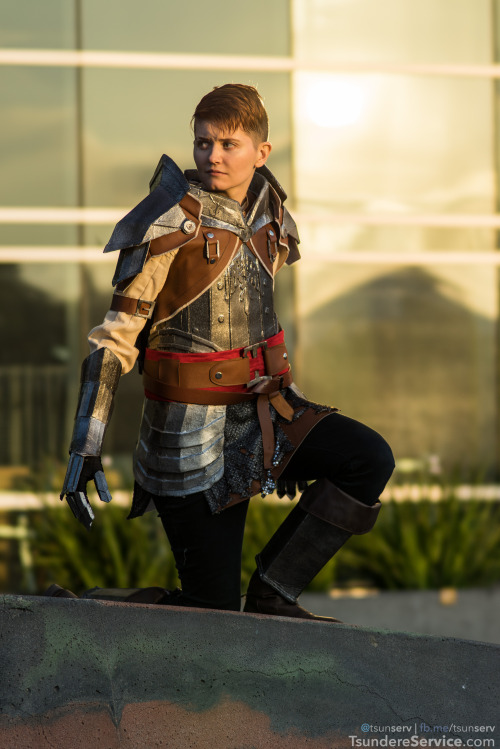 tsunserv: A few shots of Krem from Dragon Age: Inquisition by @tobie1kenobi at AX 2015 in a SoCal su