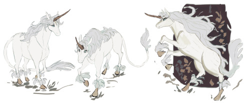 stringbing:The last unicorn explorations part 1My take on some of the Last Unicorn characters. So fa