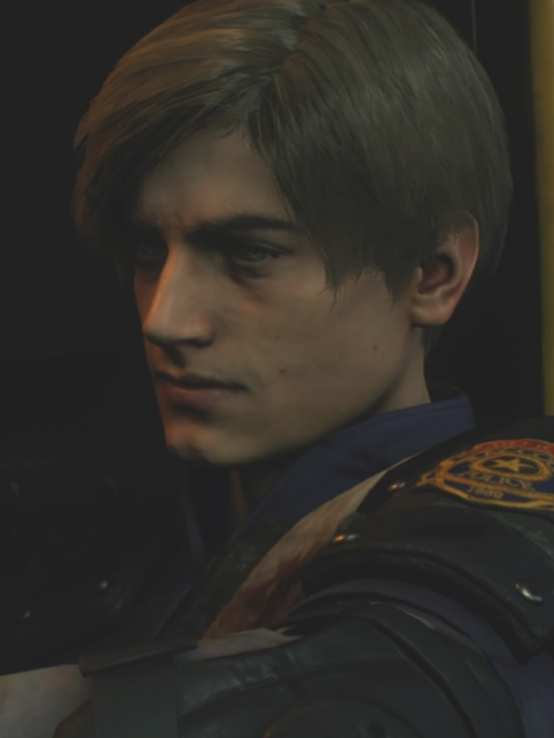 a picture tribute to resident evil 2 remake baby Leon❤️