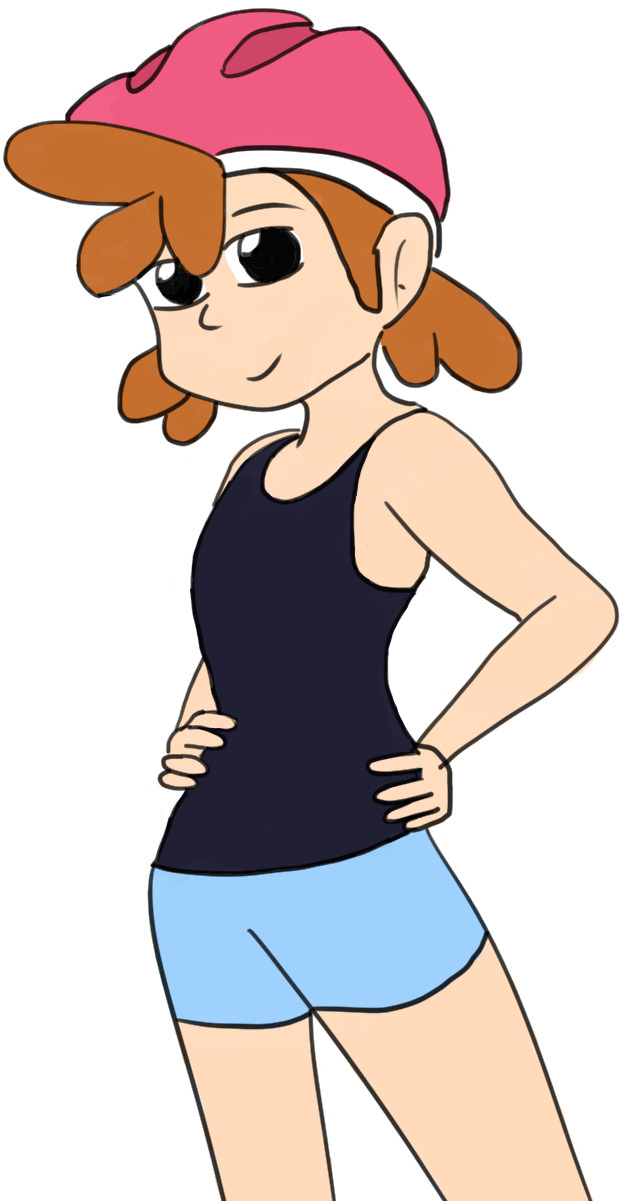 Kazes Random Sketches Sfw And Nsfw A Pick Of Amy Gillis From Clarence I Found Out A