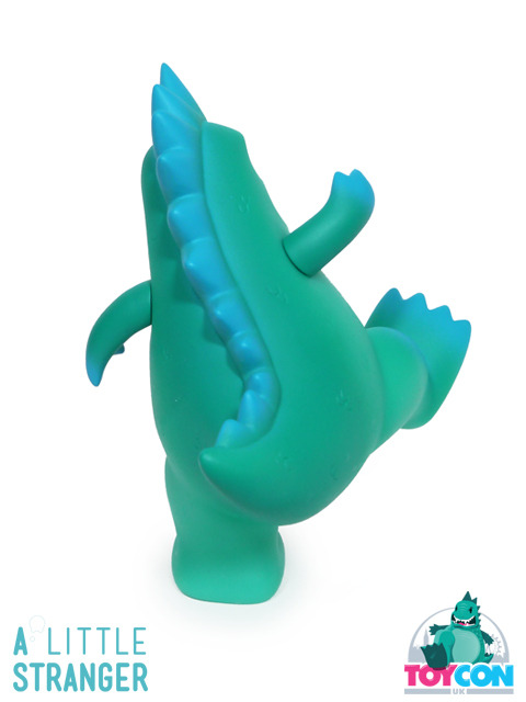 Tcon the Toyconasaurus Tcon is a cute toy figure by A Little Stranger.