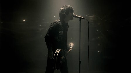planneds:Billie Joe Armstrong playing guitar during 21 Guns ⇢ Green Day