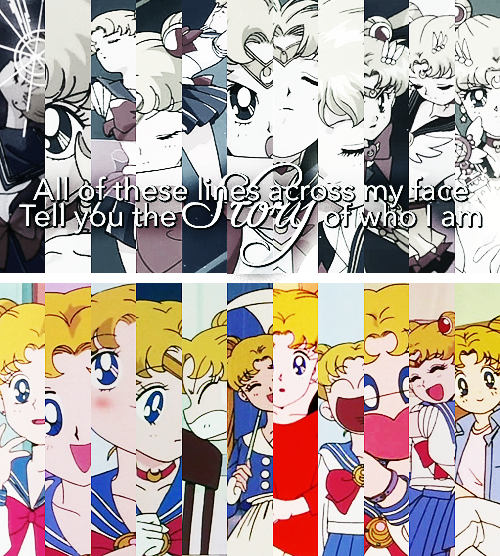 colorfulusagi:   So many stories of where I’ve been, and how I got to where I am… But these stories don’t mean anything when you’ve got no one to tell them to. It’s true - I was made for you.  • Usagi Tsukino through 200 episodes • One cap