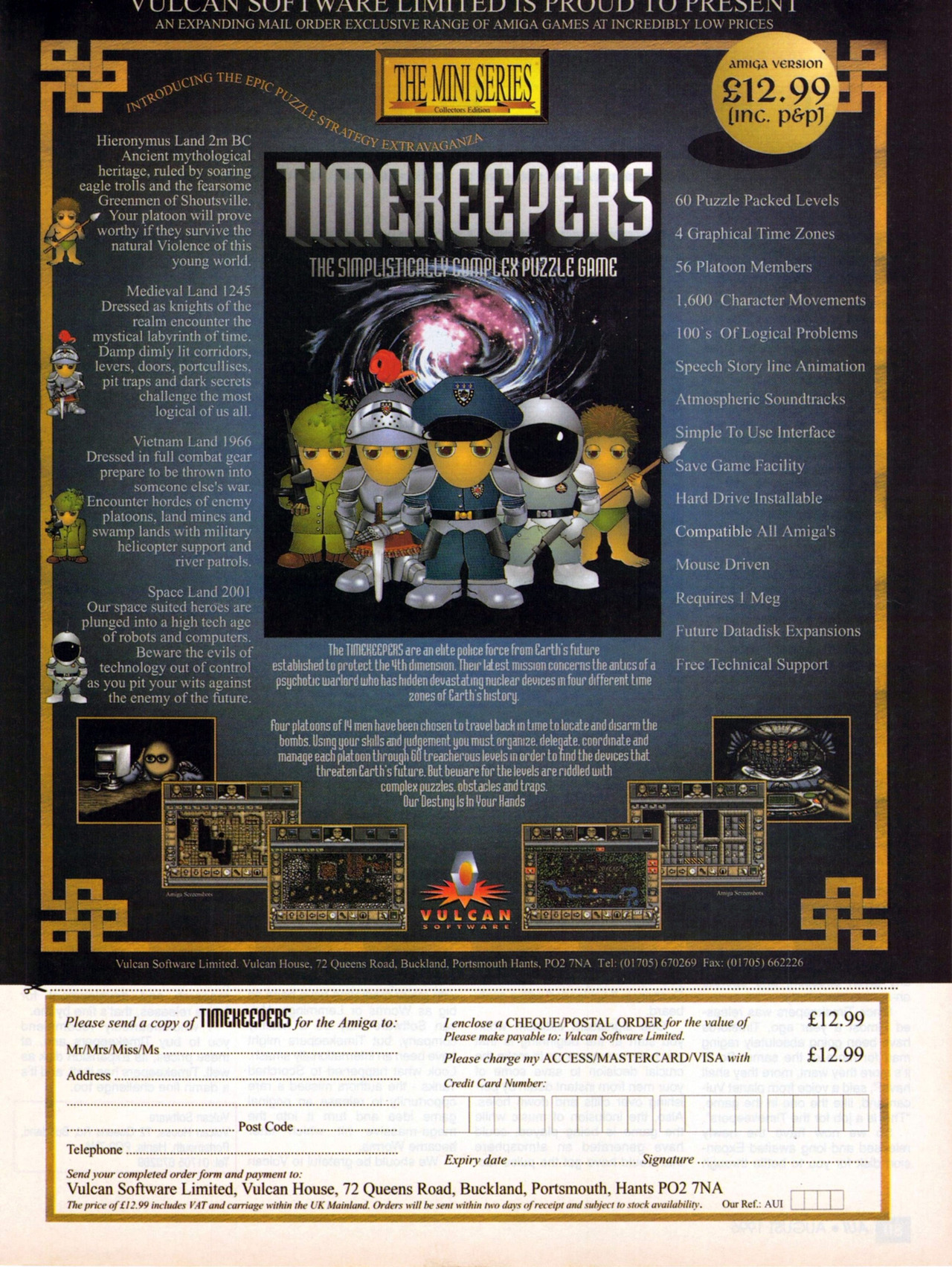 ‘Timekeepers’[AMI] [UK] [MAGAZINE] [1996]
• via @retrocgads