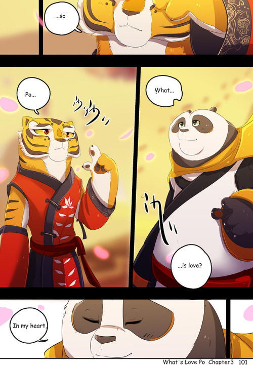 7oy7iger: Kung Fu Panda Tipo fanart comic.【What‘s Love，Po？】 Final Chapter 096-105Irregular upd