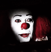 briarrosefromthedead:    “When you put on a clown suit and a rubber nose, nobody has any idea what you look like inside.” - Stephen King, 11/22/63  @eyesocket-art 