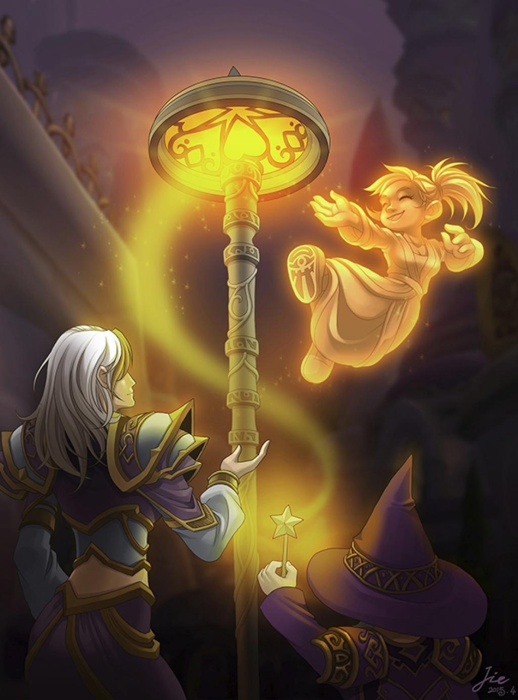 lynmars79:  In Memory of Kinndy by Chen JieFrom the novel Jaina Proudmoore: Tides