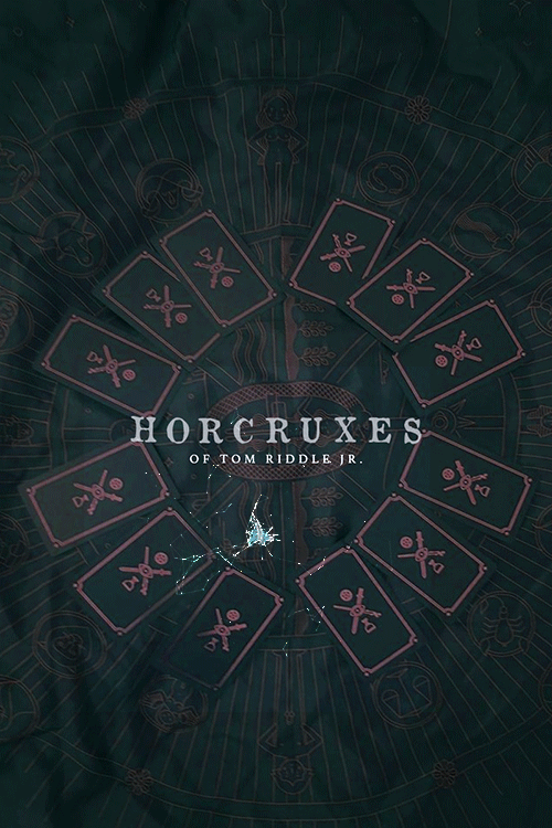 library-mermaid: The Horcruxes || Tarot Edition