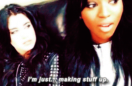 normanisk:Lauren &amp; Normani in Normani’s snapchat history