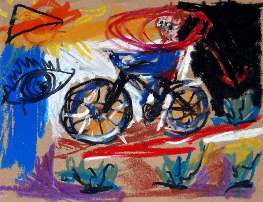 thibaud-grand:
Thibaud Grand, Ballade sous Albert Hofmann - 1993 Paris
Pastel on paper Website