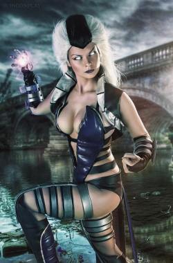 cosplayandanimes:  Sindel -  Mortal Kombat