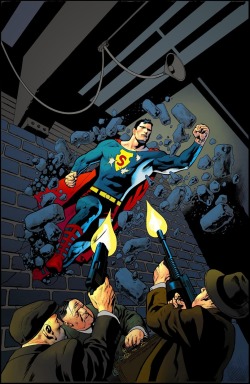 xombiedirge:  Superman Unchained #4 1930’s Variant by Kevin Nowlan 