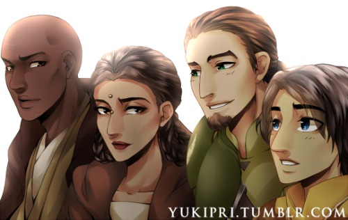 yukipri:  The other Jedi heritage line: Mace Windu’s legacy continues.