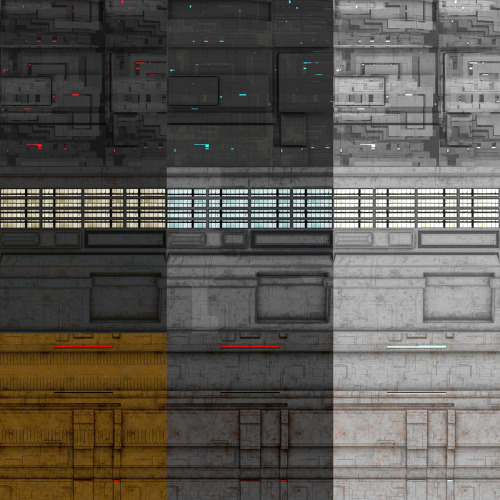 A mish-mash of Cyberpunk recolors and tile floors.Recolors of Mangosims’ wallsticker using @radioact