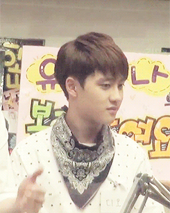 baekaid-o:  D.O’s smirk &amp; smile 