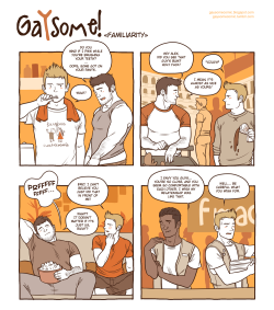 gaysomecomic:  35. Familiarity