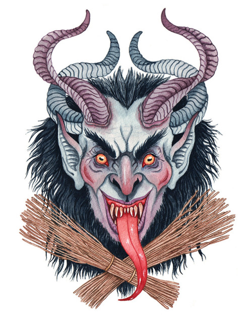 strangelyrose - KrampusPrints available in my Etsy Shop!