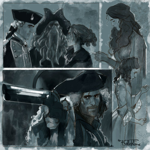 kallielef: finally finished this potc study series. This is dedicated to @norrington-hell for her am