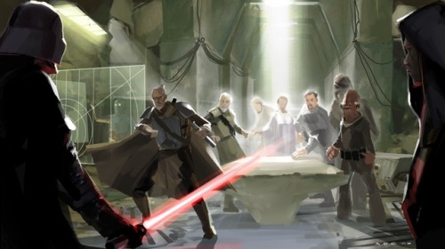 darthluminescent:Star Wars: The Force Unleashed Concept Art // by Amy Beth Christenson