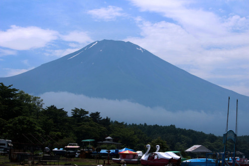 Time flies, 1 year ago since the Meiji tour went to Lake Yamanaka , saw Mt Fuji, and  then went to t