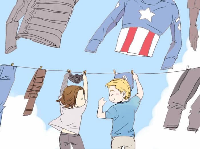 xxxxxyi:  Nice day for washing clothes☆ 没人抽打我就不会发，被骂僵尸号了（
