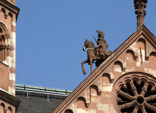 Mainz, Leichhof, Dom St. Martin (St. Martin&rsquo;s Cathedral) by HEN-Magonza Willigis, Erzbischof u