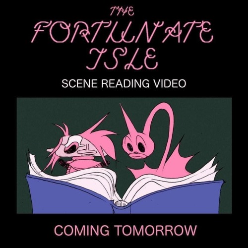 tomorrow! @batabing_bataboom, @barefootbobo and i will be sharing a reading video for The Fortunate 