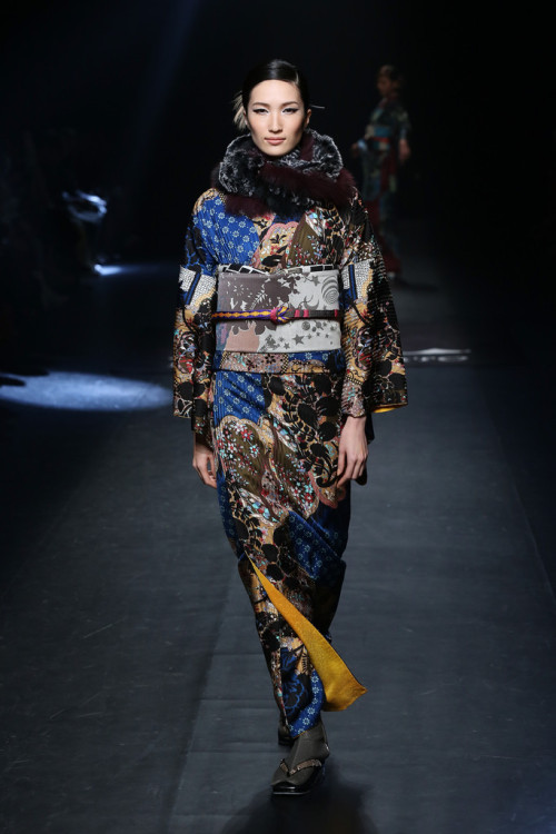 global-fashions:JOTARO SAITO - Mercedes Benz Fashion Week TOKYO F/W 2015