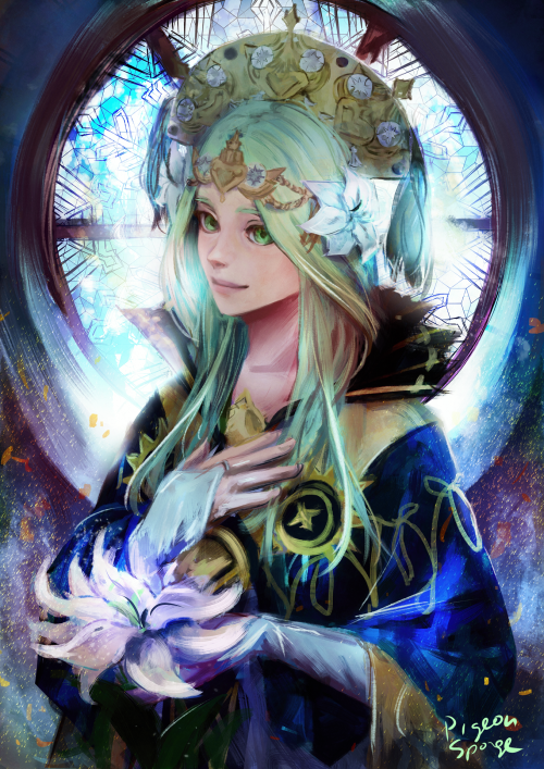 I Really Like The Stained Glass Windows In 3 Hopes, And I Got Possessed