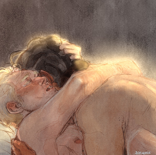 the-curious-couple-fanart: -Vandermatthews sketch+ digital watercolors-If you want to support my art