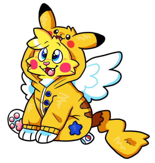 Twinkie in his favorite jammies! ^w^ I drew this to put on my wall hehe&hellip;