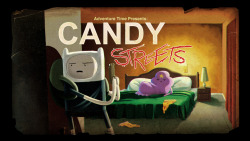 hora-de-aventura:  luke-pearson: So Candy Streets aired! If you’re interested, I wrote and storyboarded the parts from when they kick the hotel room door down to when Jake turns into a pipe. I hope people liked it. The AV Club gave it an A- . 
