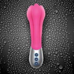 Infinit Rechargeable Vibrator  Infinit Massager Pink. The Infinit has three highly adjustable arms, each featuring an independently controlled seven function motor. It is made of high grade, body safe silicone and is attached to a sturdy aluminum base.