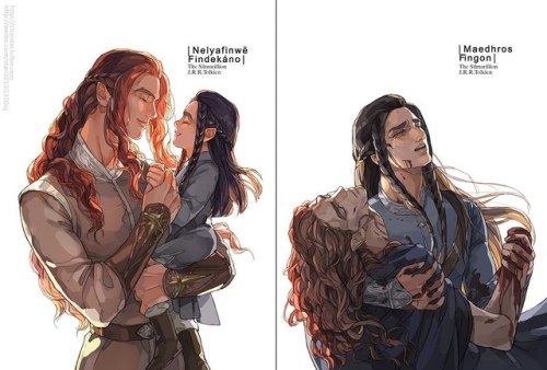 eldamaranquendi:Maedhros & Fingon by  _star热爱生活呀巴扎嘿