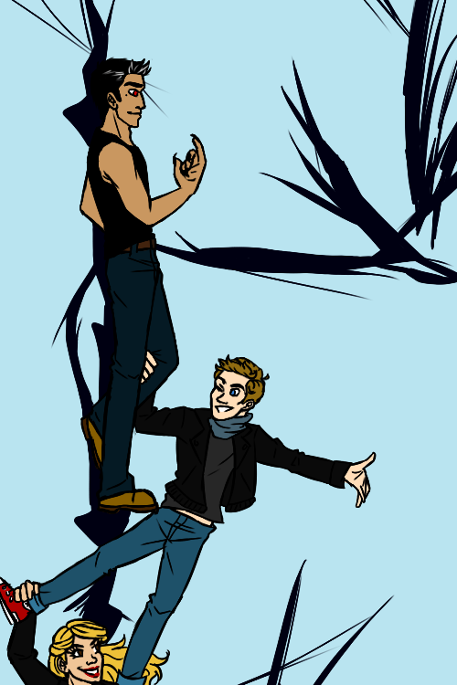 arinjaeger:  Teen Wolf— Durarara!! Style full picture here. 
