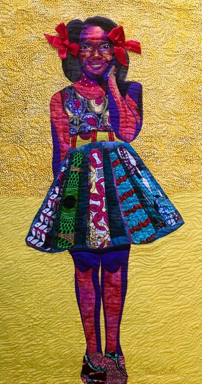 redefinedcool:Bisa Butler is an American fiber artist known for her quilted portraits and designs ce