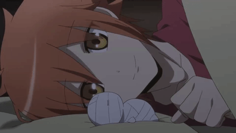 yes-i-love-dreaming: Mii-kun being the cutest.  This is the cutest anime I’ve ever seen in my life