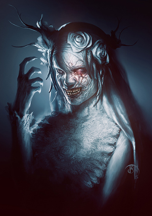 pixelated-nightmares:   DEMONA by BennyKusnoto  