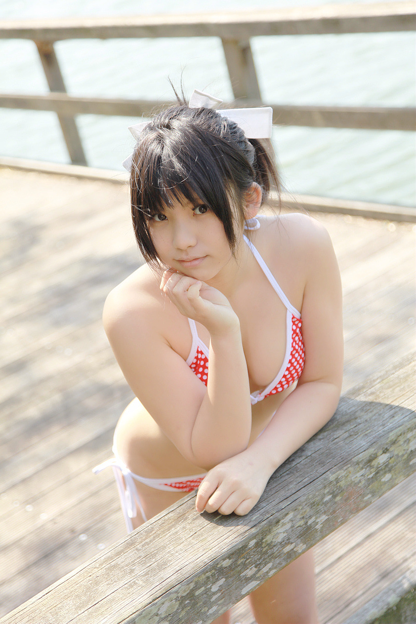 kuudererules:  Enako Rin with swimsuit (part 1)
