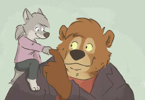 2 Of @deadstraybears Characters Reminded Me Of Ernest And Celestine