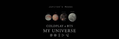 Coldplay X BTS Headers