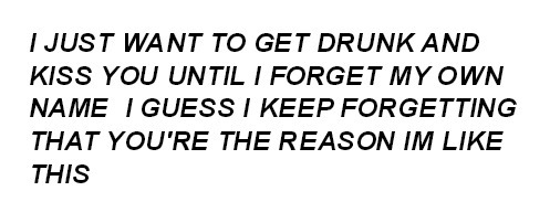  &ldquo;the drugs haven’t worn off and neither have you&rdquo; 