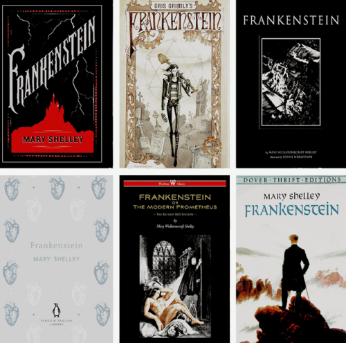 aquilaofarkham: January 1st, 1818 - Frankenstein; or, The Modern Prometheus by Mary Wollstonecraft S