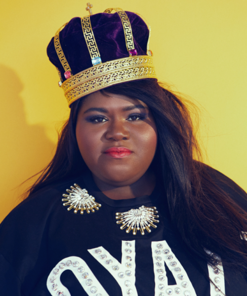 messy-elliot:Gabourey Sidibe, Nylon, April 2017