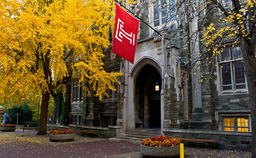 Temple University - North Philadelphia, Pennsylvania, USA